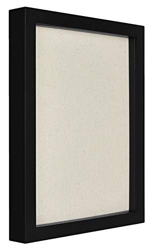 Image of MCS Linen Lined Shadow Box Frame, 16 x 20 Inch, Gray