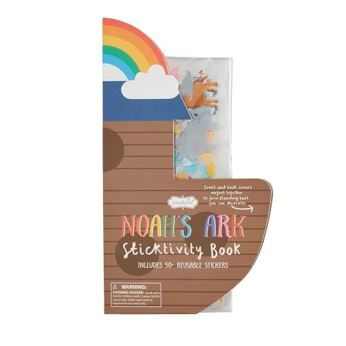 Mud Pie Brown Noahs Ark Sticker Book image 3