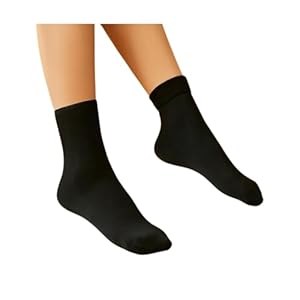 BOQUN Thermische sokken voor dames, 1 stuk, vrouwen, winter, warm, verdikte thermische sokken, zachte casual gekleurde sokken, kasjmier, thuis, sneeuw, laarsvloer, vloersokken, kousen