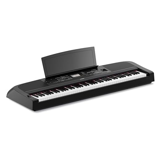 Yamaha DGX-670B, 88-Key Weighted Digital Piano with Sustain Foot Switch and Music Rest, Black - Furniture Stand Sold Separately