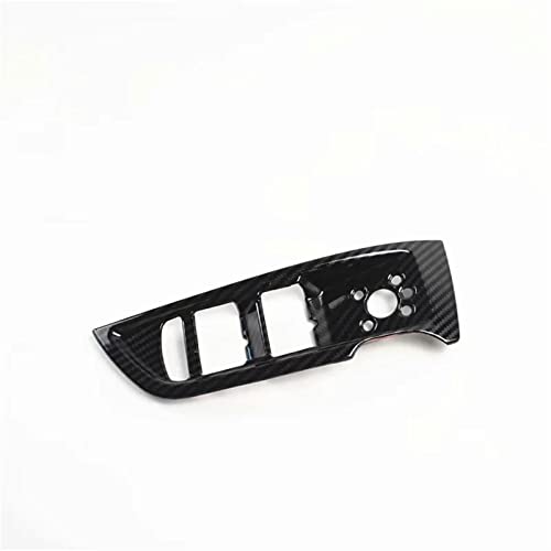 Marcos de botones para ventana de Audi Q5 FY 2018-20 en fibra de carbono