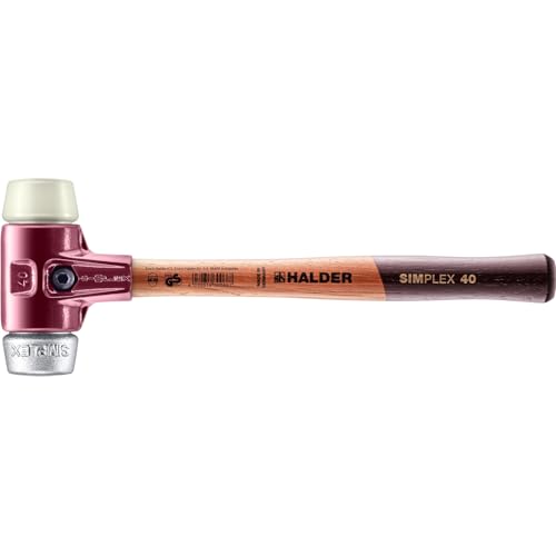 Halder 3089040 Simplex Soft-Face Nylon/Soft Metal Mallet, Multi-Colour, 40 mm