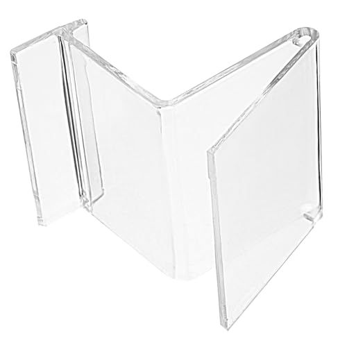 Lot De 10 Séparateurs D'Étagères Magnétiques Holibanna - Organisateurs Transparents Pour Rayonnages