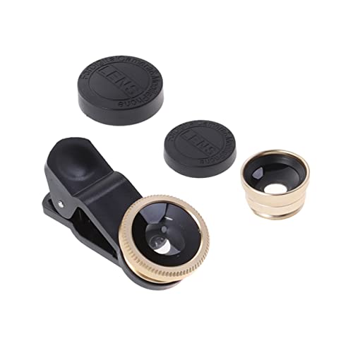 OKUMEYR Phone Camera Lens Photography Accessories for Cell Phone Wide Angle Lens Mobile Camera Phone Lenses Fish Lens Kit Fish Eyes Lens for Phone Camera Lens Kit Tech Fisheye Self Timer