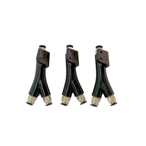 AMS Y-�X�v���b�^�[ 3 �E�F�C �t�B�������g �X�v���b�^�[�ABambuLab P1P/P1S/P1SC/X1/X1C 3D �v�����^�[�ƌ݊������� - 3D �v�����g�ޗ��X�v���b�^�[�̃A�b�v�O���[�h(Black 3pcs)