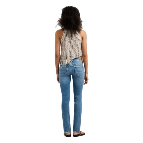 Pepe Jeans Damen Slim Jeans LW Venus Jeans, Blau (Denim-3VD), 31W / 34L – Ansicht 2
