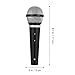 NUOBESTY Kids Pretend Microphone Toy - Plastic Fake Microphone Prop for Birthday Party Favors or Costume Play