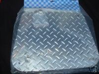 Metal Car Floor Mat (New) X 2