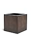 Produktbild VAPLANTO® Pflanzkübel Cube 30 Rost Braun Quadratisch * 30 x 30 x 30 cm * 10 Jahre Garantie