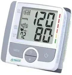 Aparelho Medidor De Pressão Digital Pulso Gp300 G-tech