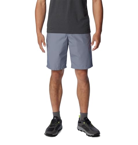 Columbia Short délavé pour Homme, Gris cendré, Taille 36
