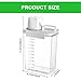 JJWUYUE Dispensador Hermético de Detergente Con Vaso Medidor Imagen de JJWUYUE Dispensador Hermético de Detergente Con Vaso Medidor