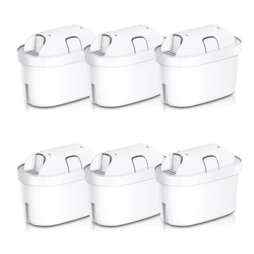 Molifal Cartouches de Filtre à Eau Compatibles avec BRITA MAXTRA+｜Recharge Brita Économique pour Carafe Filtrante｜Alternative à Cartouche Pack de 6
