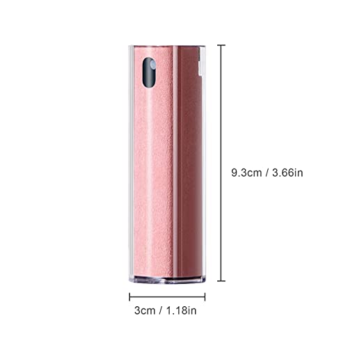 ZERNBER Screen Cleaner, Touch Screen Mist Cleaner, Cell Phone, Laptop and Tablet Screen, 3-in-1 Spray and Microfiber Cloth, Refillable with Water, Alcohol, Sanitizer (Pink -0.35oz) - Thumbnail 7