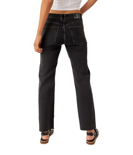 Free People Risk Taker High-Rise Straight3