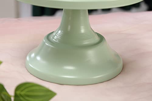 Lifestival Set Of 3 Green Cake Stand Round Metal Dessert Table Stands Display Plate For Party Wedding Birthday Baby Shower Celebration Home Decoration #TOP4