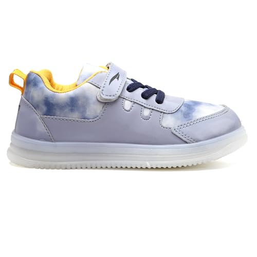 Image of ASIAN Kids JUPITER-02 Stylish Casual Sneakers with Velcro Closure for Boys, Trendy and Comfortable Shoes Perfect, Walking, and Outdoor Play, Lightweight and Durable Design