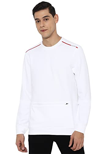 Image of Allen Solly Cotton Men Crew Neck Pullover Sweater