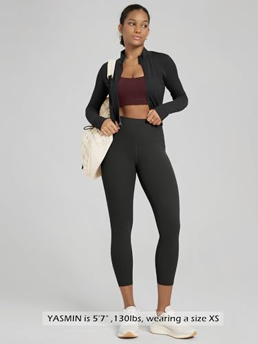 Image of ODODOS Buttery Soft Lounge Yoga Leggings with Pockets for Women 23 inch / 25 inch /28 inch High Waist Yoga Pants