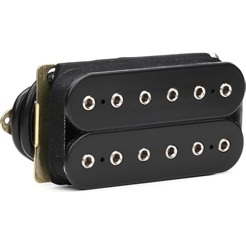 DiMarzio D Activator Bridge Pickup in Black Cover
