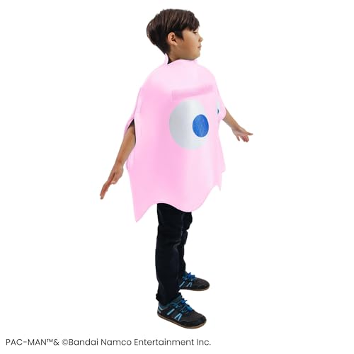 Disfraz de Niñas PAC-MAN Ghost PINKY Talla M miniatura 2