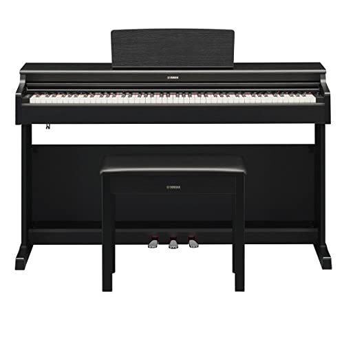 Yamaha Ydp165 Arius Series Digital Console Piano With Bench, Black #TOP1