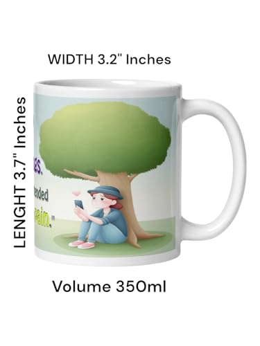 Image of Better Gift Flowers Sorry Mug with Message, Round Shaped Multicolor Themed Coffee Mugs, Mug for Gifting, Gifting Items for Family, Friends & Closed Ones