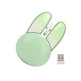 Cute Girly Mouse : Une souris lapin qui a fière allure en 2023 ! Le look adorable, la brillante et la couleur rose girly sont parfaits pour un bureau unique.
