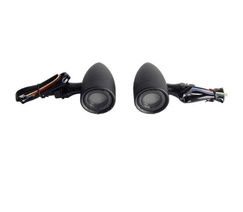Clignotants moto LED pour rouler en sécurité la nuit avec feu de freinage
