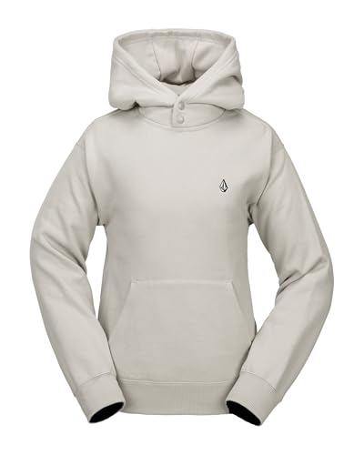 Volcom Costus Pollover Baselayer Sweat à Capuche en Polaire pour Femme, Pierre S5, Large