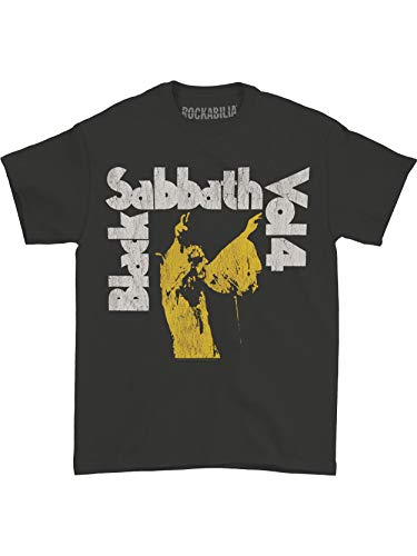 Black Sabbath - Uomo Vol 4 Yellow T-Shirt