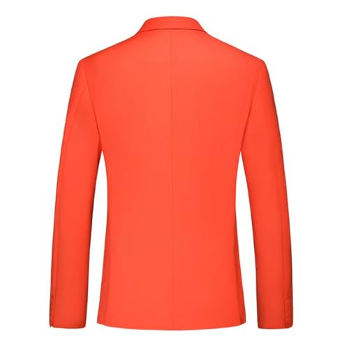 Wjnvfioo One Button Mens Suit Slim Business Suit Solid Color Formal Office Business Suit Three-Piece Groom's Party Dress3