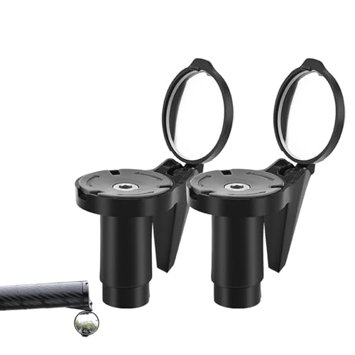 Espejo para bicicleta con rotación 360 que elimina los puntos ciegos en la carretera