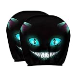 Para Reposacabezas De Coche | 2 Piezas Accesorios Protectores Divertidos Para Asientos De Automóvil - s De Reposacabezas Con Caricaturas Lindas Y Divertidas,Para SUV Camión Sedán Decoración De Hallowe