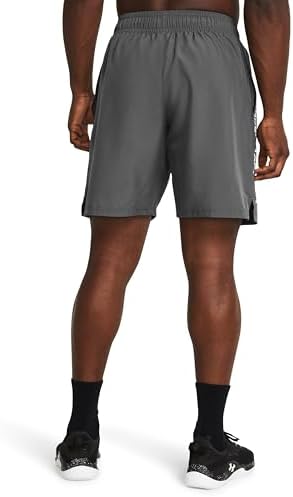 Under Armour UA Tech Woven Wordmark Short Erkek Şort Castlerock / / White XL - Görsel 4