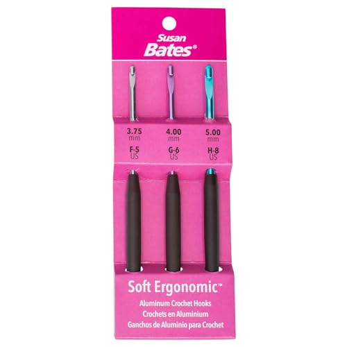 Susan Bates Soft Ergonomic Set F G H