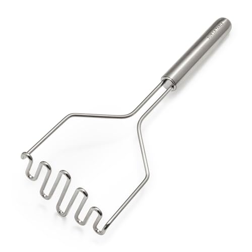 Sur La Table Stainless Steel Potato Masher, Silver