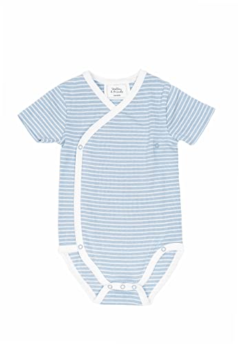 Stellou & friends Unisex Crossbody Side Snap Onesies - Cotton Bodysuit - 3-Pack3