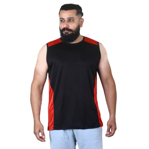 Image of Sleeveless T Shirts for Men - Gym Vest, Sando Tank Top Wear, Workout Baniyan, Stringers Inner Shirt, Bodybuilding Tshirts, Sports Tshirt Vests, Stylish Tanks Tops