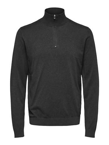 Pull en maille half-zip Selected Homme pour homme élégant