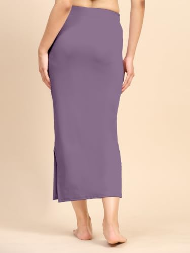 Image of TRENDMALLS Women's Polyester Spandex Stretchable Straight Saree Shapewear Petticoat for Women, Cotton Blended, Skirts for Women, Saree Shaper