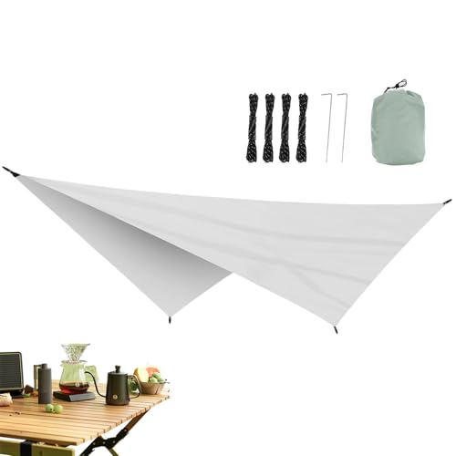 Protección solar para – Toldo ligero con protección UV | Toldo para terraza, jardín, terraza, balcón, pérgola, camping, picnic y