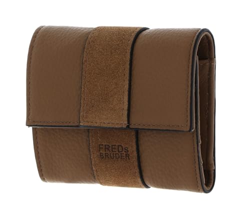 Cuir Porte-Monnaie Lazap FREDsBRUDER, l'excellence du grand portefeuille brun