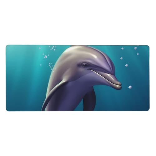Tapis de souris antidérapant dauphin résout le manque d'espace
