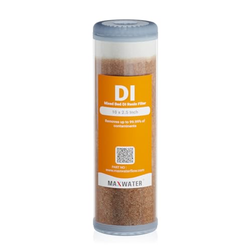 Refillable Mixed Bed DI Resin Filter Cartridge Fits most wide style 3