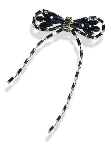 Image of Elegant Love Bow Brooch Micro Pave Cubic Zirconia Bowknot Wedding Bride Mother Brooch Pin Ribbon Shape Jewelry Brooch Breastpin
