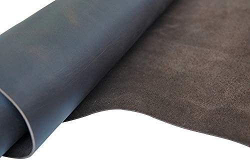 Leather Square 2.0mm Black Brown Thick Finished Full Grain Cowhide Arts Crafts Tooling Sewing Hobby Workshop Crafting Leather DIY Materials