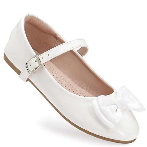 Trary Girls Dress Shoes, Bow Knot Mary Jane Girls Ballet Flats Party School Wedding Princess Shoes (Toddler/Little Kid/Big Kid) #TOP28