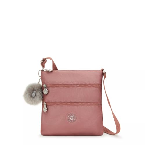 Image of Kipling Women's Abanu Medium Crossbody Bag, Lightweight, Adjustable Nylon Waist Pack with Multi-Compartment Zip Pockets