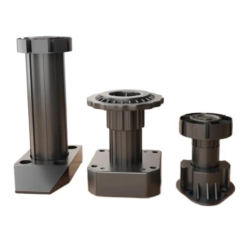 Patas ajustables de plástico para muebles de cocina y armarios de hogar (4 unidades) 3